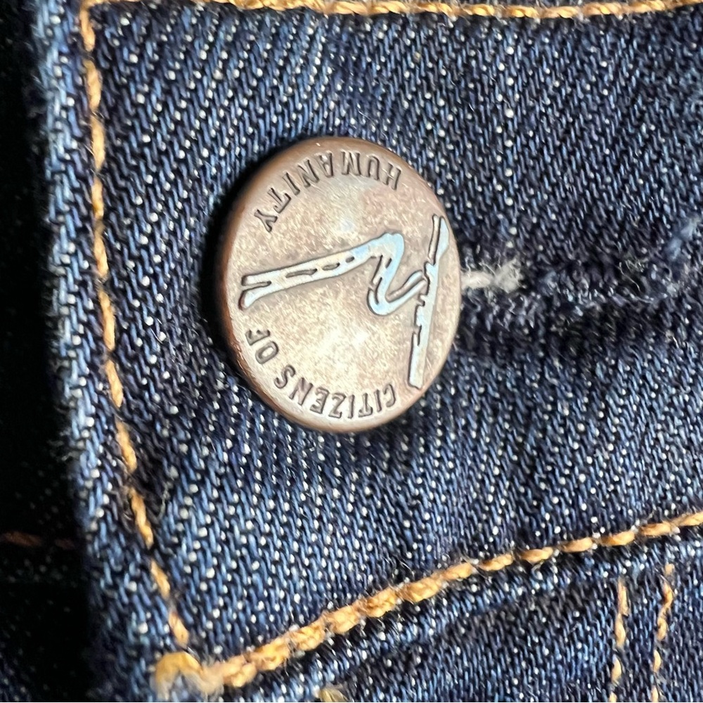 Citizens of Humanity Elson Medium Rise Slim Straight Leg Jean Size 26 - Picture 3 of 15